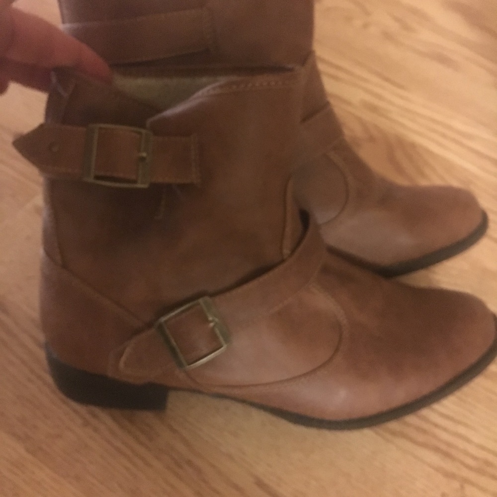 Brown boots